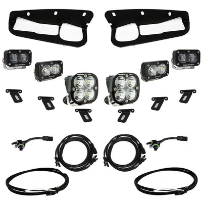 S2 SAE Pro Fog Pocket Light Kit <br> 21-25 Ford Bronco