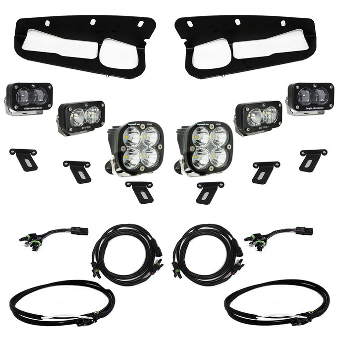 S2 SAE Pro Fog Pocket Light Kit <br> 21-25 Ford Bronco