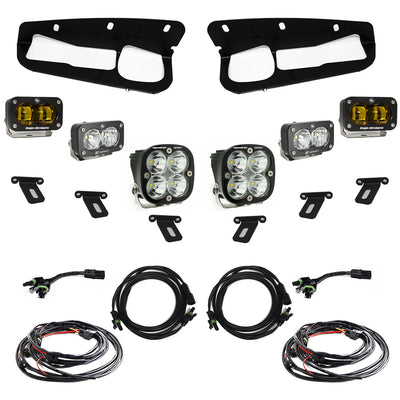 S2 SAE Sportsmen Fog Pocket Light Kit <br> 21-25 Ford Bronco