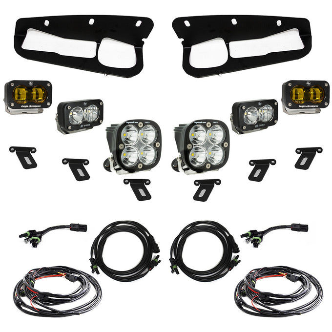 S2 SAE Pro Fog Pocket Light Kit <br> 21-25 Ford Bronco