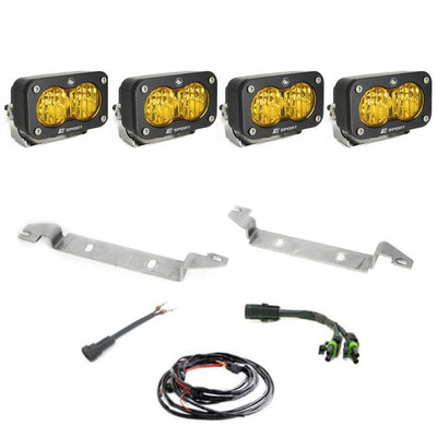 S2 Sport OEM Fog Light Replacement Kit <br> 22-25 Toyota Sequoia
