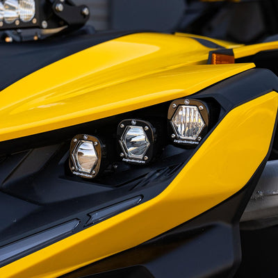 Triple S1 Headlight Kit <br> 24-25 Can-Am Maverick R