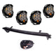 LP9 Driving Combo Bull Bar Light Kit <br> 23-25 Ford F-250 F-350 Super Duty