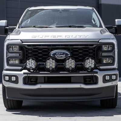 LP9 Driving Combo Bull Bar Light Kit w/Upfitter <br> 23-25 Ford F-250 F-350 Super Duty