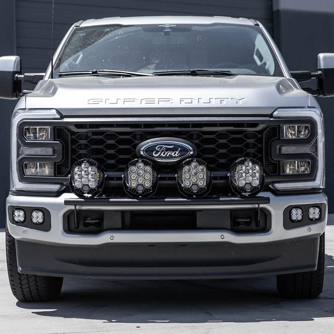 LP9 Driving Combo Bull Bar Light Kit w/Upfitter <br> 23-25 Ford F-250 F-350 Super Duty