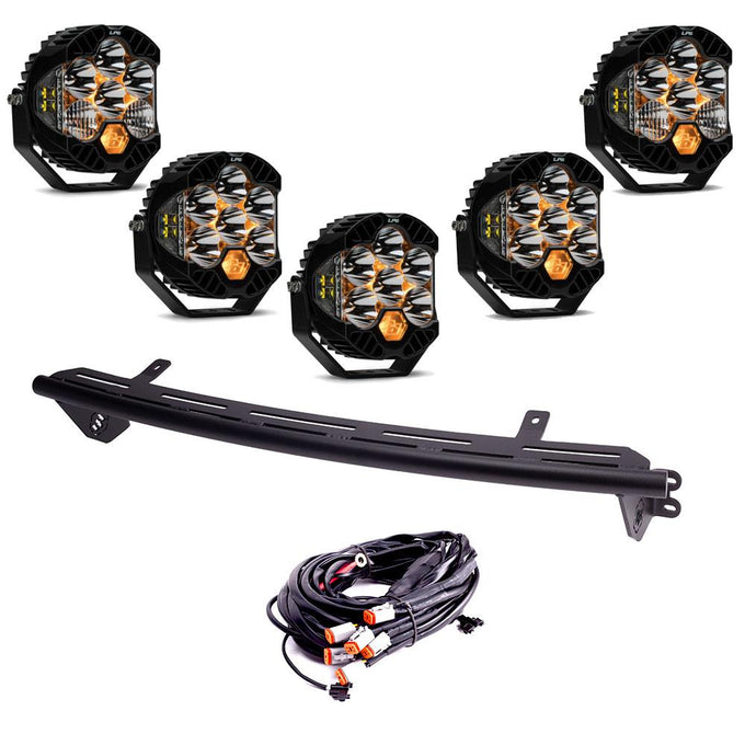 LP6 Driving Combo Bull Bar Light Kit w/ Upfitter <br> 23-25 Ford F-250 F-350 Super Duty