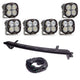 XL 80 Driving Combo Bull Bar Light Kit w/ Upfitter <br> 23-25 Ford F-250 F-350 Super Duty
