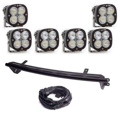 XL 80 Driving Combo Bull Bar Light Kit w/ Upfitter <br> 23-25 Ford F-250 F-350 Super Duty