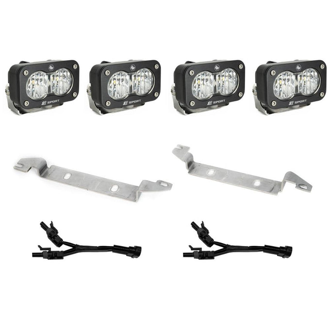 Toyota S2 Sport Dual Fog Pocket Light Kit <br> 24-25 Toyota Tacoma