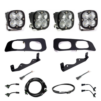 Dual Fog Pocket Light Kit w/ Upfitter <br> 23-25 Ford F-250 F-350 Super Duty