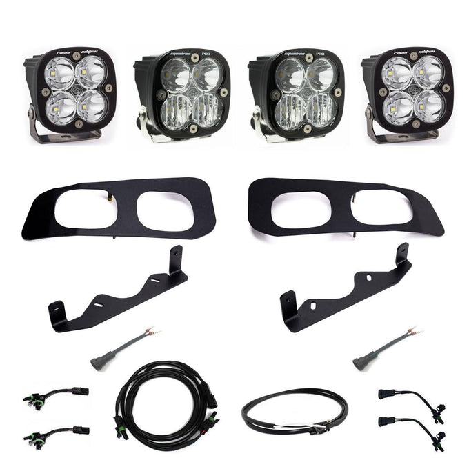 Dual Fog Pocket Light Kit w/ Upfitter <br> 23-25 Ford F-250 F-350 Super Duty