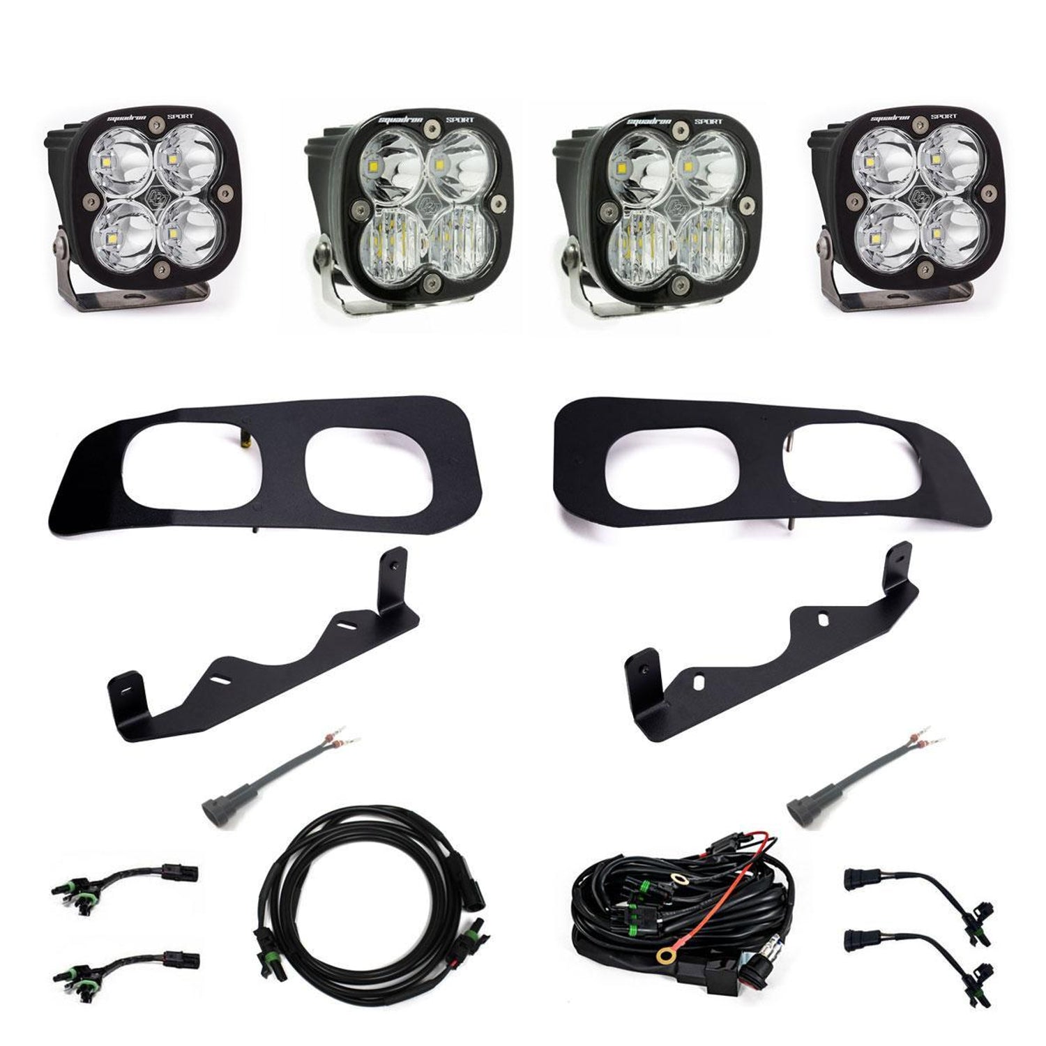 Squadron Sport Dual Fog Pocket Light Kit <br> 23-25 Ford F-250 F-350 Super Duty