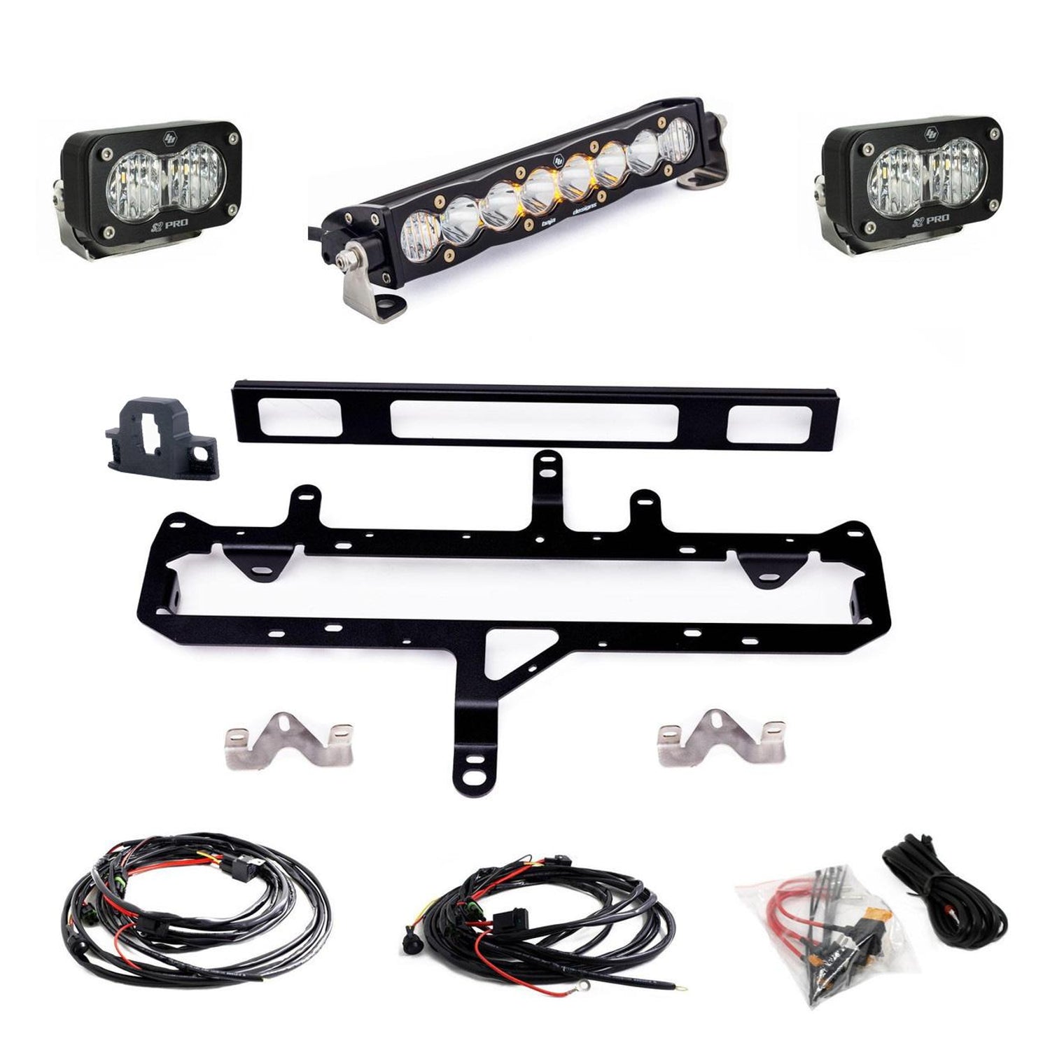 S8 Series 10in Grille Conversion Light Kit <br> 24-25 Toyota Tacoma