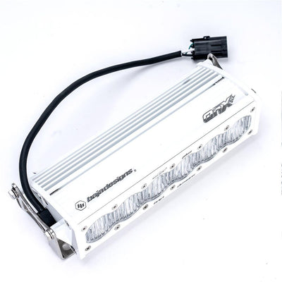 OnX6+ White Straight LED Light Bar <br> Length 10in X Depth 4.29in X Height 2.69in