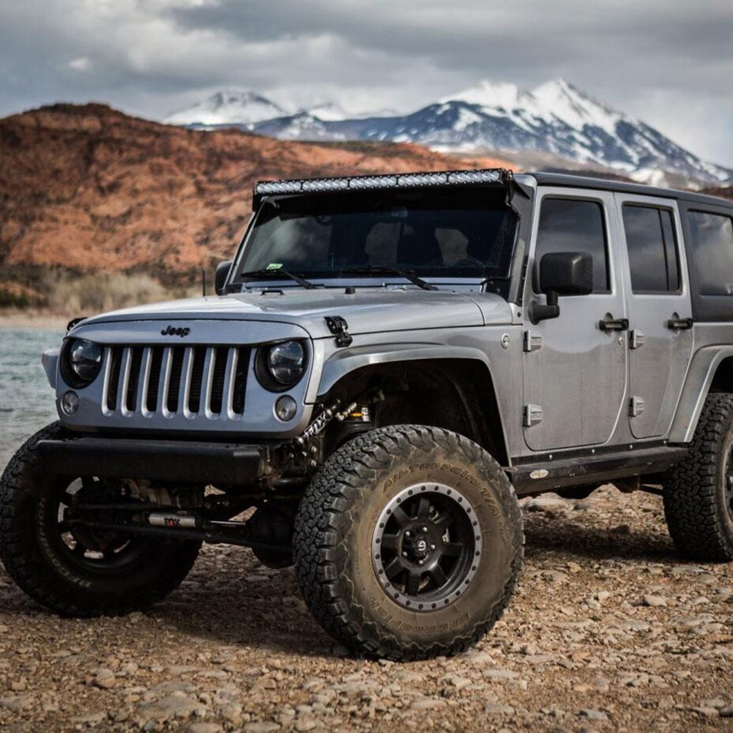 OnX6+ 50 Inch Roof Mount Light Kit <br> 07-18 Jeep Wrangler JK