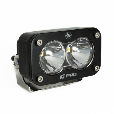 S2 Pro Spot Pattern LED Work Light Pod <br> Length 2.93in X Depth 1.68in X Height 1.76in