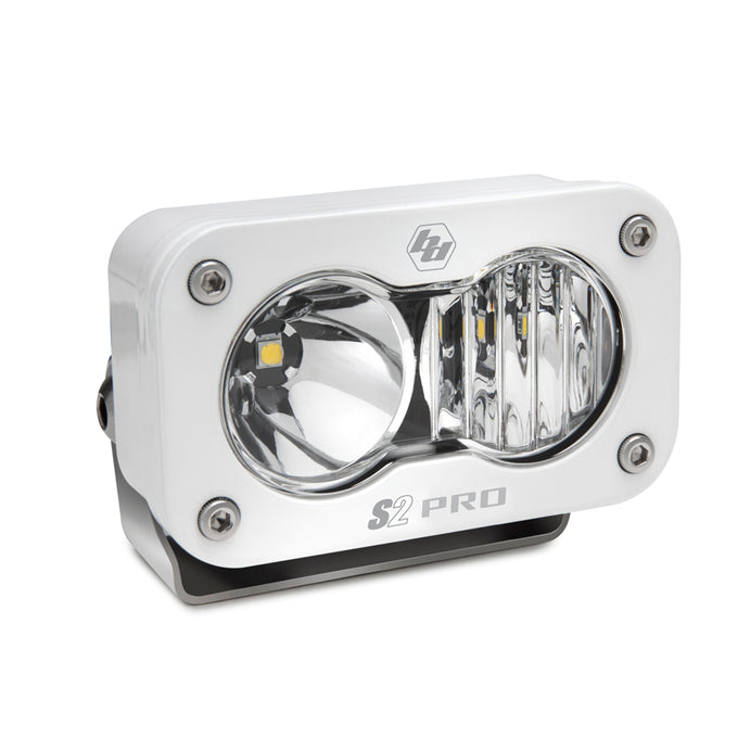 S2 Pro Driving/Combo White LED Light Pod <br> Length 2.93in X Depth 1.68in X Height 1.76in