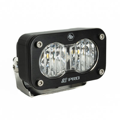 S2 Pro Wide Driving Pattern LED Light Pod <br> Length 2.93in X Depth 1.68in X Height 1.76in