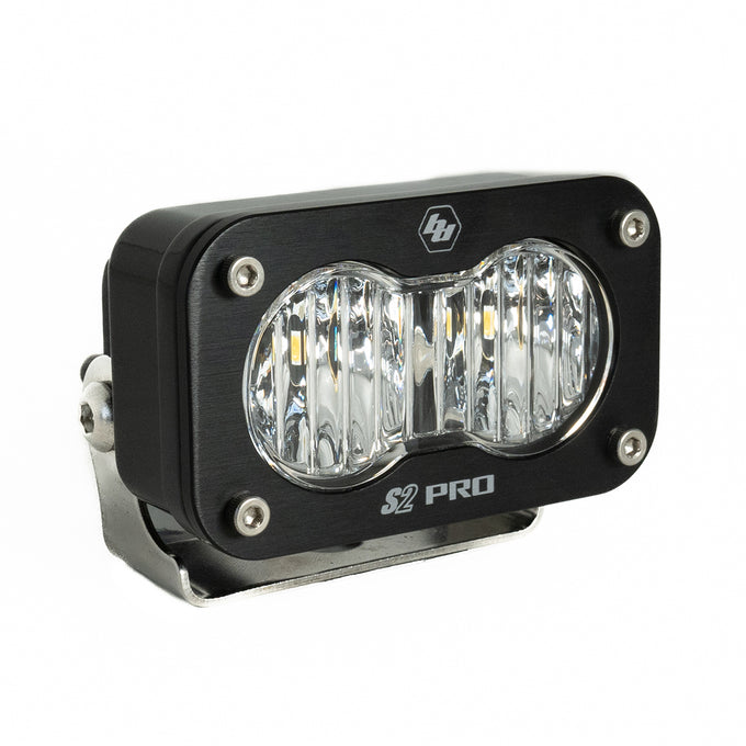S2 Pro Wide Driving Pattern LED Light Pod <br> Length 2.93in X Depth 1.68in X Height 1.76in