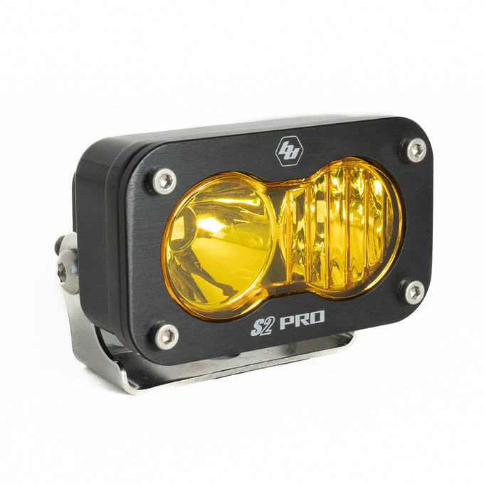 S2 Pro Amber LED Driving/Combo <br> Length 2.93in X Depth 1.68in X Height 1.76in