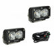 S2 Pro Series LED Light Pods Driving Combo Pattern <br> Length 2.93in X Depth 1.68in X Height 1.76in