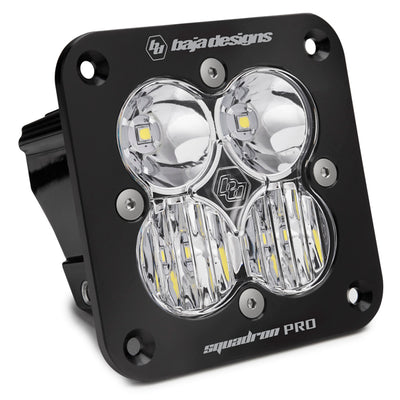 Squadron Pro Driving/Combo LED Light Pod - Clear <br> Length 3.5in X Depth 2.77in X Height 3.5in