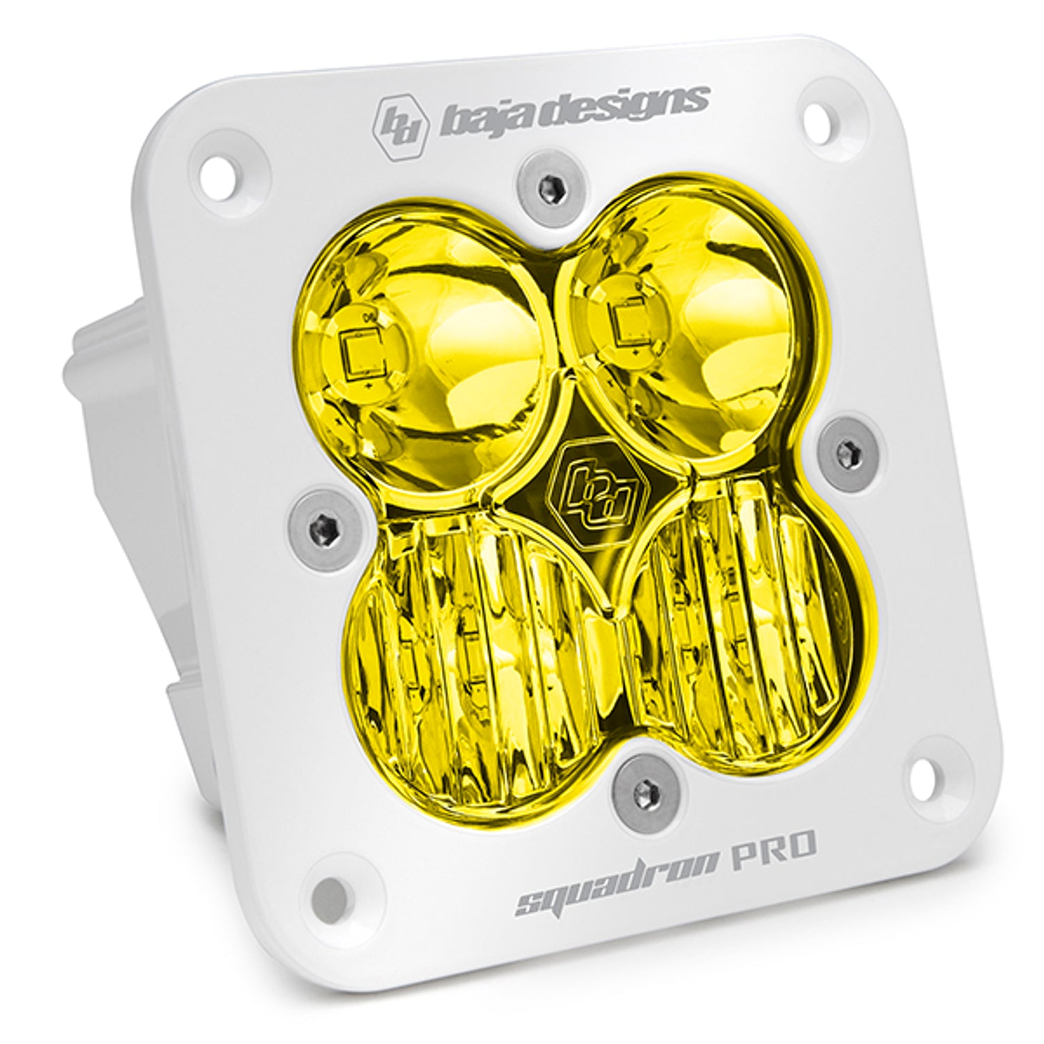 Squadron Pro Flush Mount LED Light Pod <br> Length 3.5in X Depth 2.77in X Height 3.5in