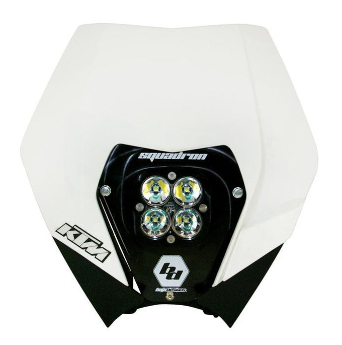Squadron Pro (D/C) Headlight Kit with Shell <br> 08-13 KTM 250-500 XC-W XCF-W XC-F EXC