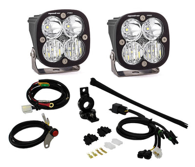 Adventure Bike Squadron Pro Auxiliary Light Kit <br> Length 3.07in X Depth 2.77in X Height 3.07in