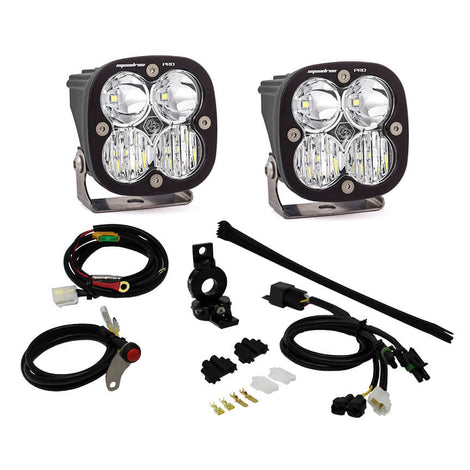 Adventure Bike Squadron Pro Auxiliary Light Kit <br> Length 3.07in X Depth 2.77in X Height 3.07in