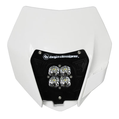 Squadron Pro (D/C) Headlight Kit with Shell <br> 13-16 KTM 250-500 SX-F XC-F XCF-W Six Days