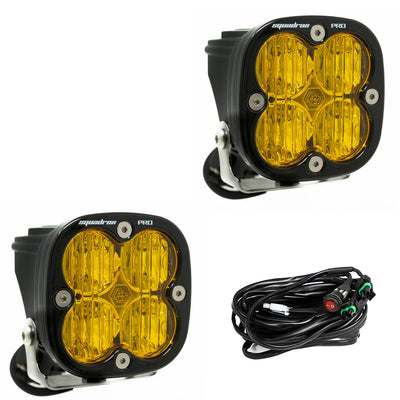Squadron Pro Wide Cornering LED Light Pod <br> Length 3.07in X Depth 2.77in X Height 3.07in