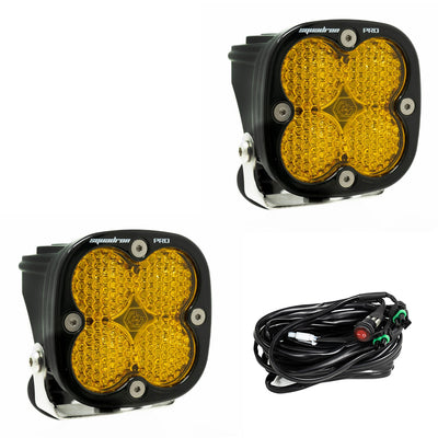 Squadron Pro Work/Scene Pair LED Light Pod <br> Length 3.07in X Depth 2.77in X Height 3.07in