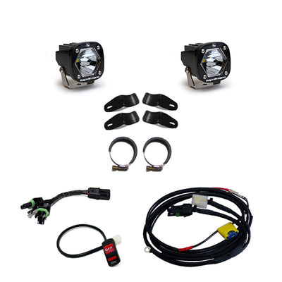 Moto S1 Auxiliary Light Kit <br> Length 2.1in X Depth 2.1in X Height 2.1in