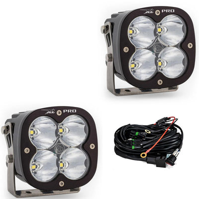XL Pro LED Auxiliary Light Pod Pair <br> Length 4.43in X Depth 3.65in X Height 4.43in