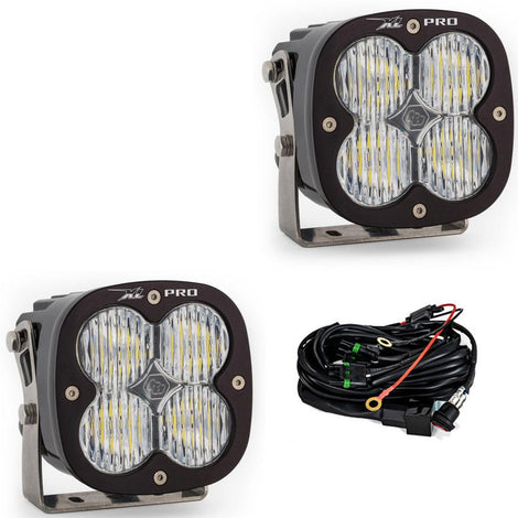 XL Pro LED Auxiliary Light Pod Pair <br> Length 4.43in X Depth 3.65in X Height 4.43in