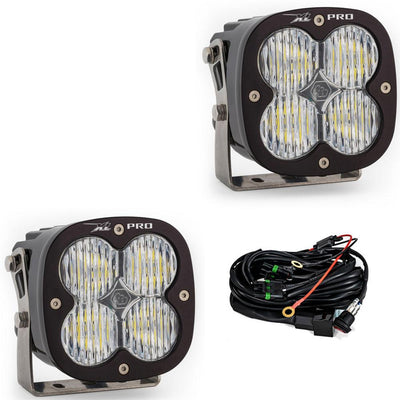 XL Pro LED Auxiliary Light Pod Pair <br> Length 4.43in X Depth 3.65in X Height 4.43in