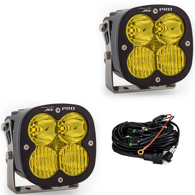 XL Pro LED Auxiliary Light Pod Pair <br> Length 4.43in X Depth 3.65in X Height 4.43in