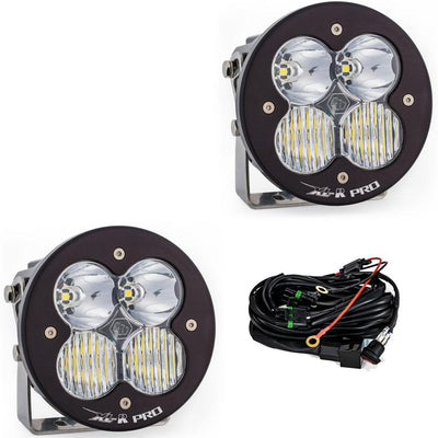 XL-R Pro LED Auxiliary Light Pod Pair <br> Length 5.24in X Depth 3.65in X Height 5.24in
