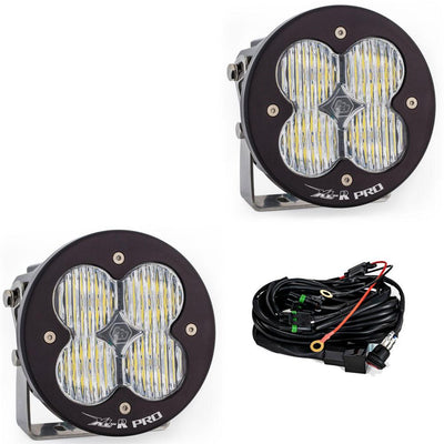 XL-R Pro LED Auxiliary Light Pod Pair <br> Length 5.24in X Depth 3.65in X Height 5.24in