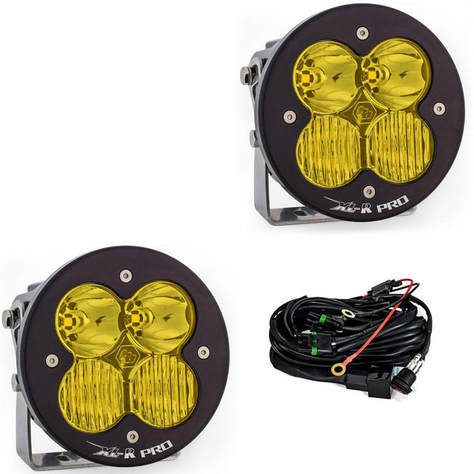 XL-R Pro LED Auxiliary Light Pod Pair <br> Length 5.24in X Depth 3.65in X Height 5.24in