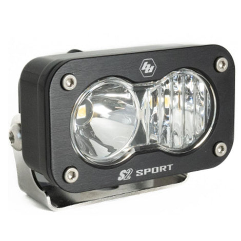 S2 Sport Driving/Combo Pattern LED Light Pod <br> Length 2.93in X Depth 1.68in X Height 1.76in