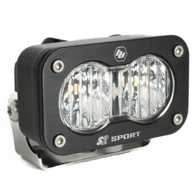 S2 Sport Wide Cornering Pattern LED Light Pod <br> Length 2.93in X Depth 1.68in X Height 1.76in