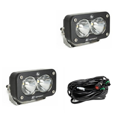 S2 Sport Spot Pattern LED Work Light <br> Length 2.93in X Depth 1.68in X Height 1.76in