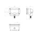 S2 Sport Work/Scene Pair LED Work Light <br> Length 2.93in X Depth 1.68in X Height 1.76in