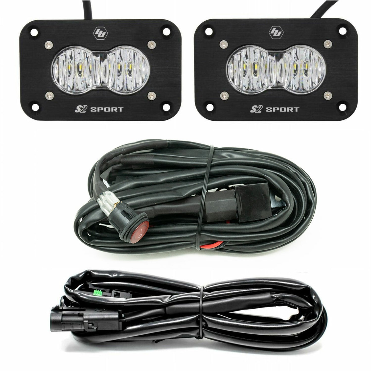 S2 Sport LED Light Pod Reverse Kit <br> Length 2.93in X Depth 1.68in X Height 1.76in