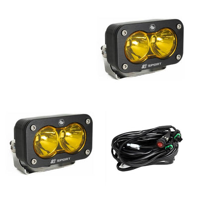 S2 Sport Spot Pattern LED Work Light Pod <br> Length 2.93in X Depth 1.68in X Height 1.76in