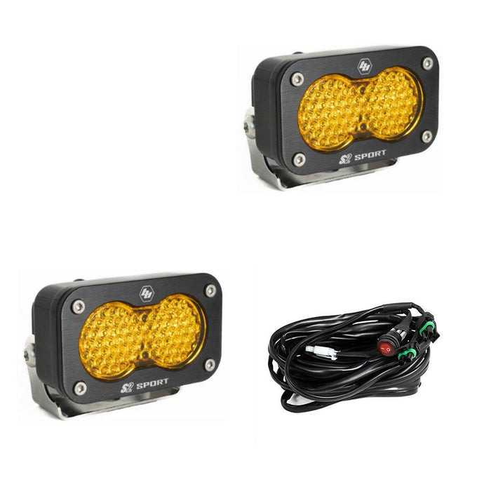 S2 Sport Work/Scene LED Light Pod <br> Length 2.93in X Depth 1.68in X Height 1.76in