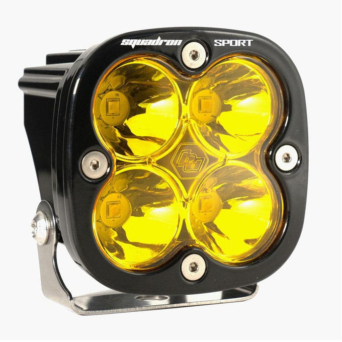 Squadron Sport Spot Pattern Black LED Light Pod <br> Length 3.07in X Depth 2.77in X Height 3.07in