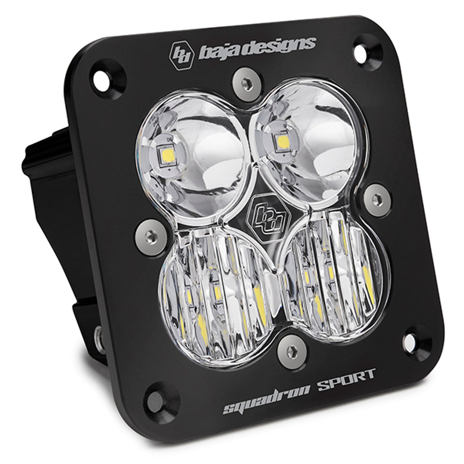 Squadron Sport Driving/Combo LED Light Pod <br> Length 3.07in X Depth 2.77in X Height 3.07in
